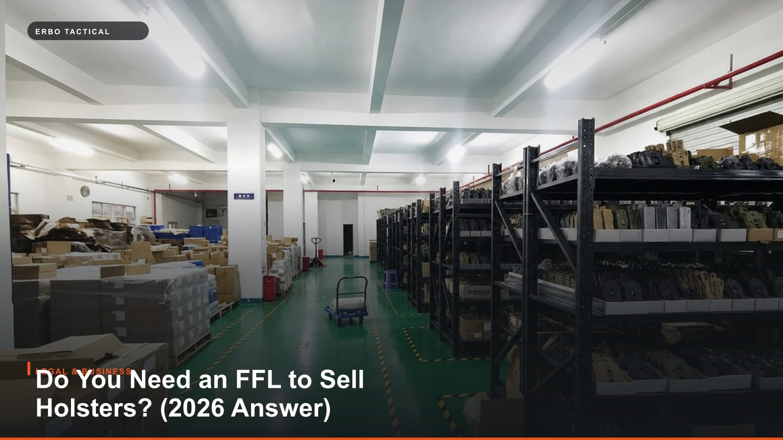 Do You Need an FFL to Sell Holsters? (2026 Answer)