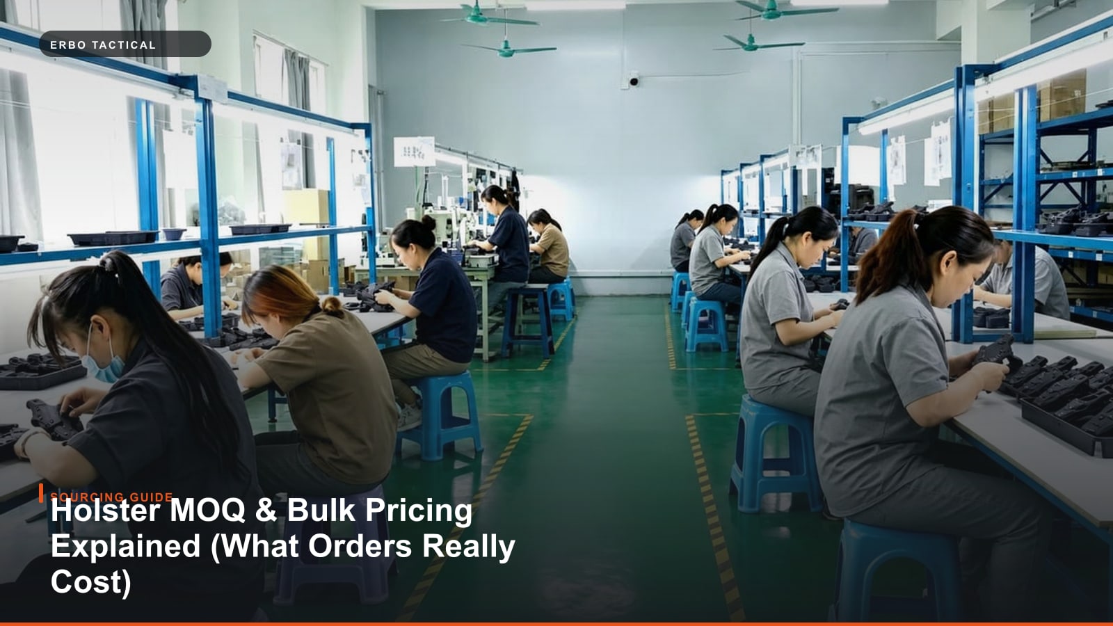Holster MOQ & Bulk Pricing Explained (What Orders Really Cost)