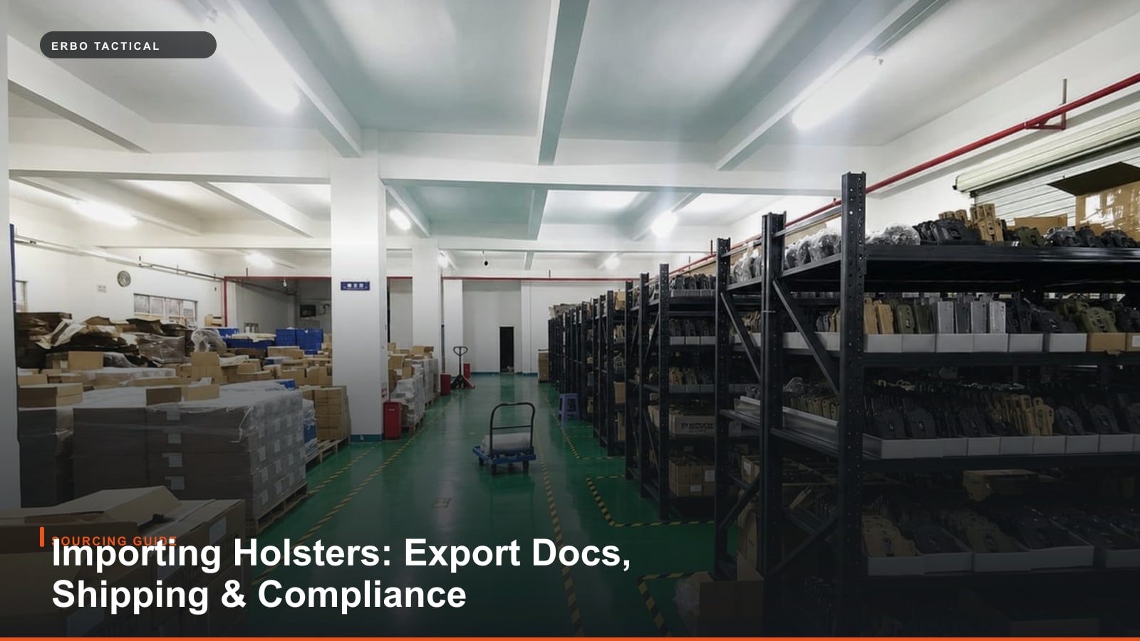 Importing Holsters: Export Docs, Shipping & Compliance
